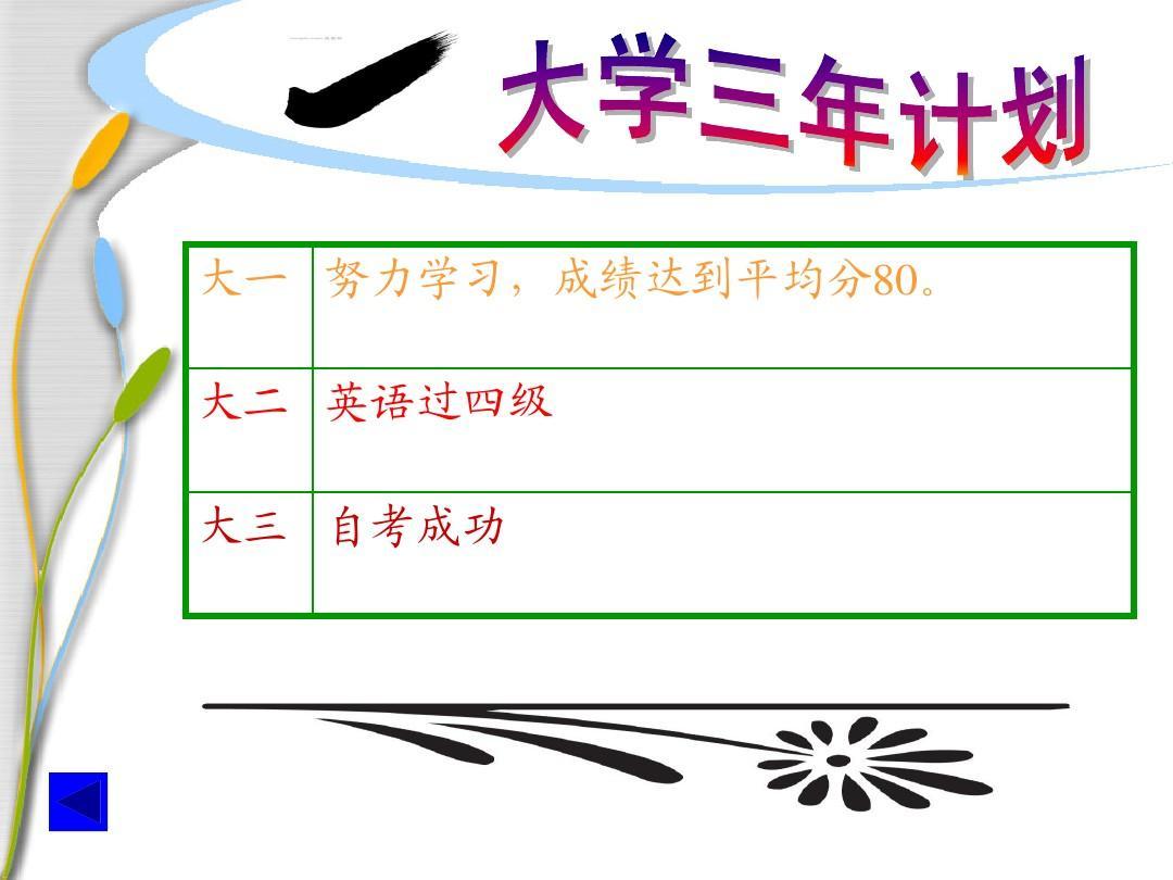 大学学业与未来职业生涯规划